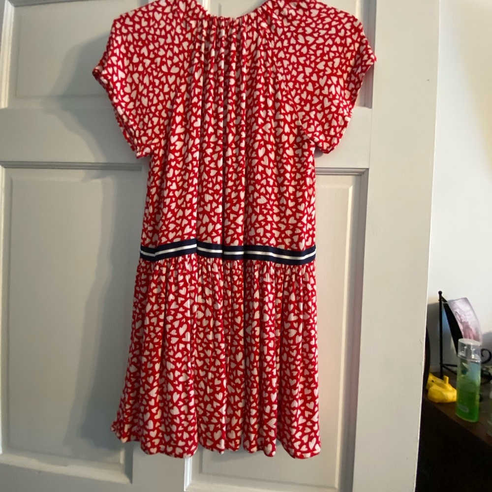 Gymboree,EUC,girls, size 12, red white blue dress